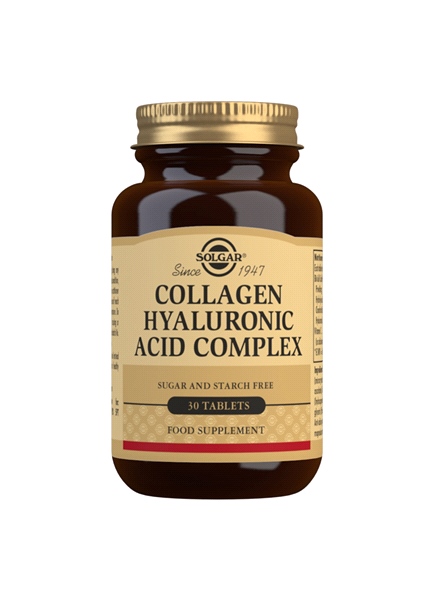 Solgar - Collagen Hyaluronic Acid Complex (30 Tabs)